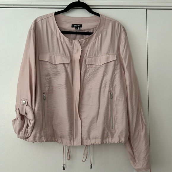 DKNY Blush Soft Zip Jacket - Picture 2 of 3